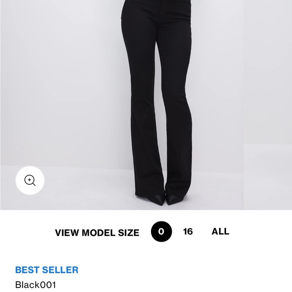 Good American Bootcut jeans - Picture 2 of 2